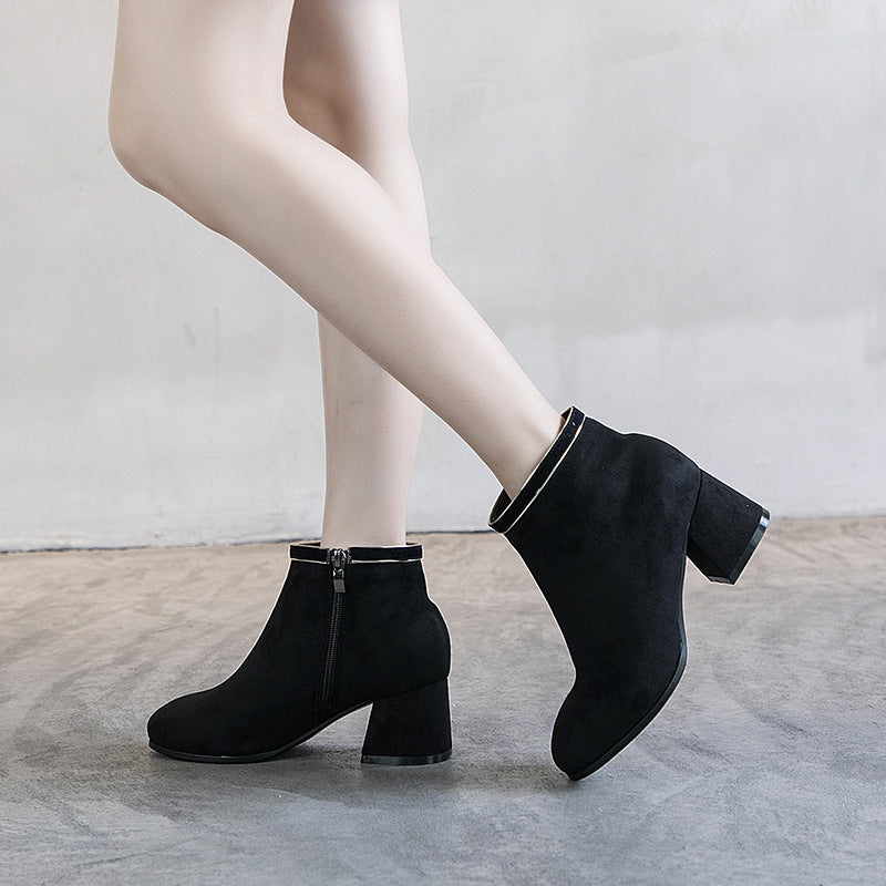 Black Martin Boots Shoes