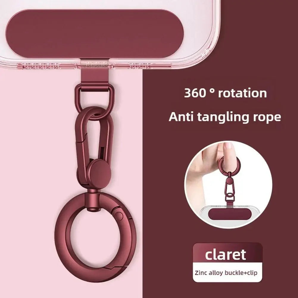 360° Rotating Zinc Alloy Phone Ring Holder Hook