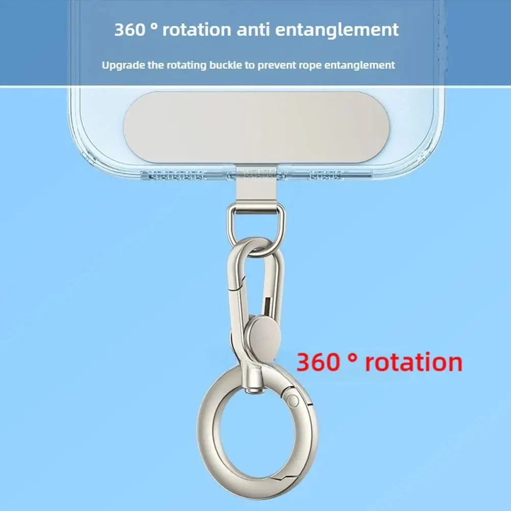 360° Rotating Zinc Alloy Phone Ring Holder Hook