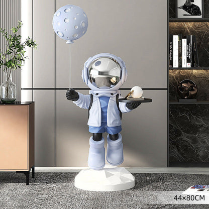 Ornement de meuble de salon Astronaute grand atterrissage