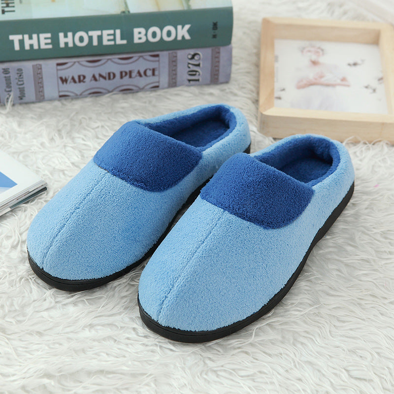 Pantoufles Hommes Hiver Antidérapantes Chaussons d'Intérieur Couvre-Chaussures Imperméables Pantoufles de Table Peuvent Être Portées Chaussures d'Intérieur