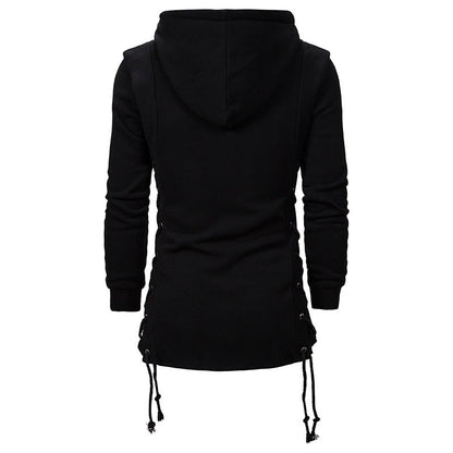 Plus Size Men's Hooded Loose Jacket