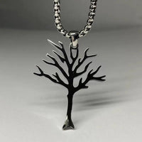 Personalized High-grade Stainless Steel Lucky Tree Necklace
