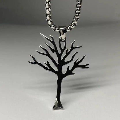 Personalized High-grade Stainless Steel Lucky Tree Necklace