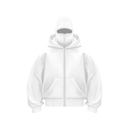 Double Hood Fleece-Lined Sweater – Ultra-Warm Cozy Hoodie for Men & Women