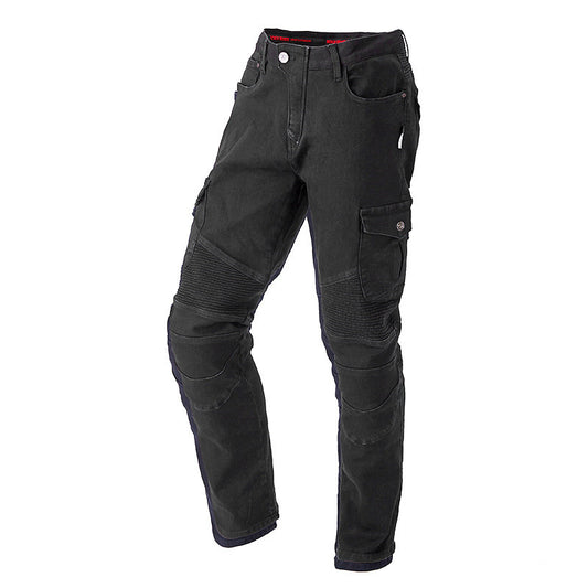 Camouflage Jeans with Racing Belt Protector – Tactical Style Cargo Pants for Men