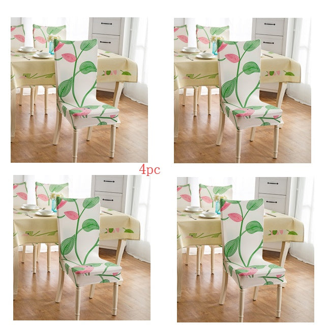 Funda de silla para el hogar, funda de silla de hotel, funda de silla para paquete, funda de silla elástica siamesa, funda de silla de oficina para ordenador