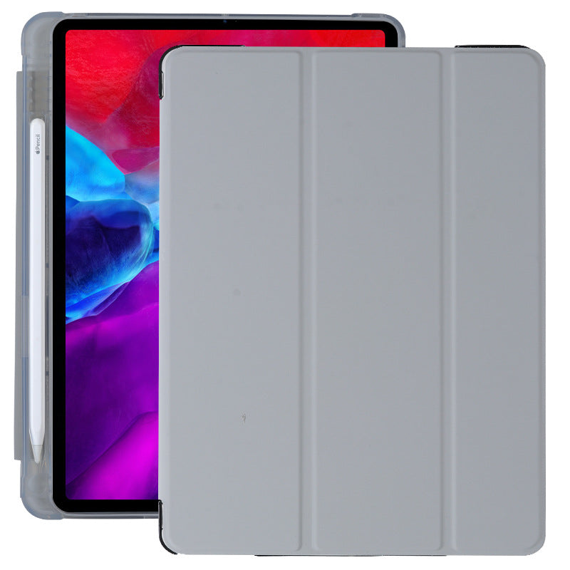 Compatible avec Apple, convient pour coque de protection ipad 10.9 pro 10.5 avec fente pour stylet, étui en cuir dormant mini, coque souple TPU airbag air4