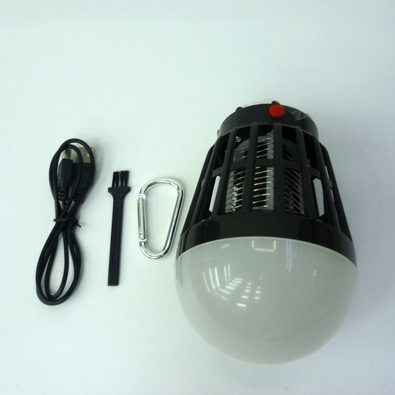 Lampe solaire électrocuteuse