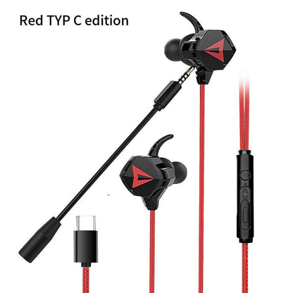Auriculares intrauditivos de 3,5 mm con cable tipo C y micrófono