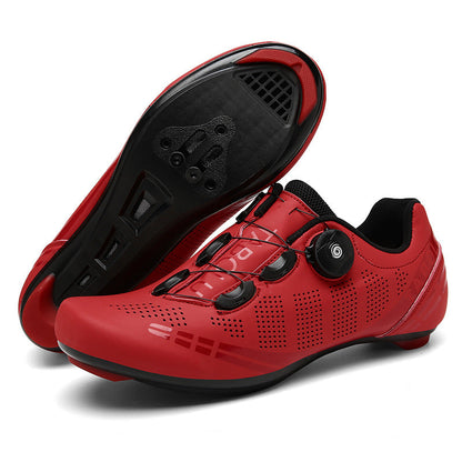 Zapatillas de Ciclismo Transpirables para Hombre, Zapatillas Deportivas de Bicicleta para Exteriores, Zapatillas de Ciclismo de Carretera con Calas para Mujer, Zapatillas Ciclismo