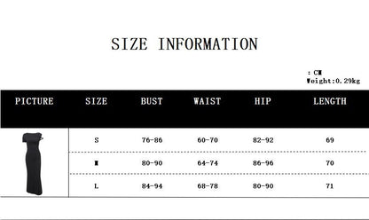 European And American Style Temperament High Waist Slim Fit Slimming Short Sleeve Hot Girl Dress