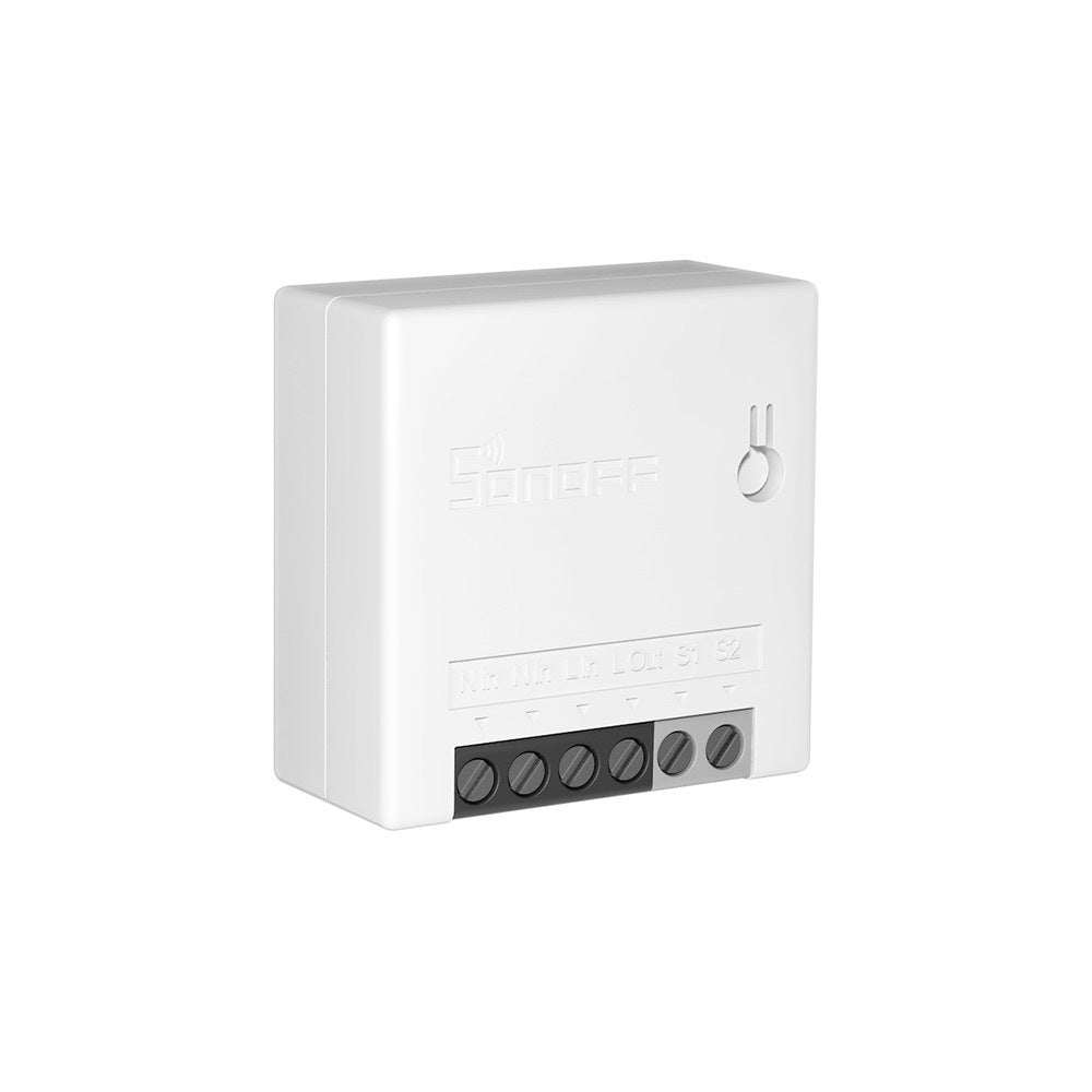 Interruptor Temporizador WiFi Inteligente Sonoff Mini R2 de Doble Control para Casa