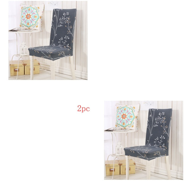 Funda de silla para el hogar, funda de silla de hotel, funda de silla para paquete, funda de silla elástica siamesa, funda de silla de oficina para ordenador