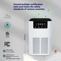 Purificador de aire de escritorio con aniones para interiores