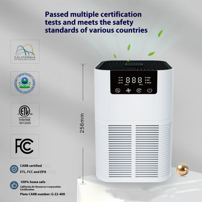 Purificador de aire de escritorio con aniones para interiores