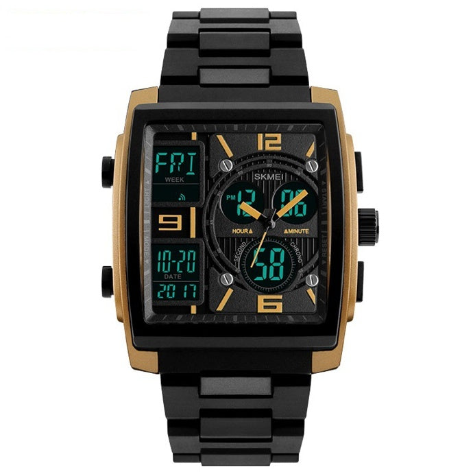 Men's Electronic Watch – Classic Digital Timepiece