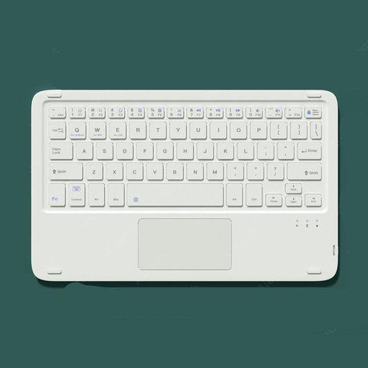 Souris sans fil silencieuse avec clavier tactile