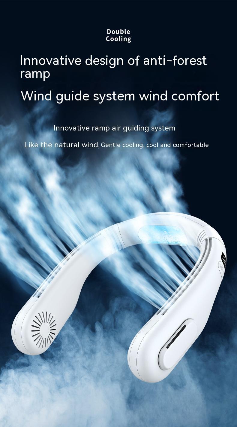 Ventilador pequeño recargable portátil con soporte para refrigeración