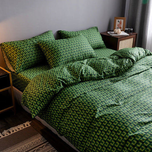 Parure de lit en pur coton