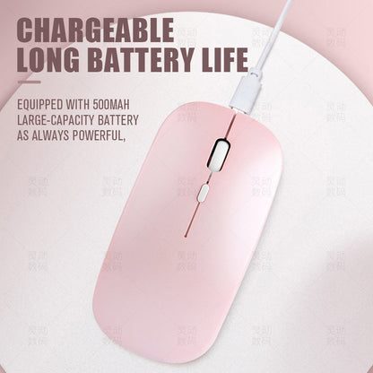 Macaron Color Wireless Bluetooth Mobile Phone Tablet Mouse