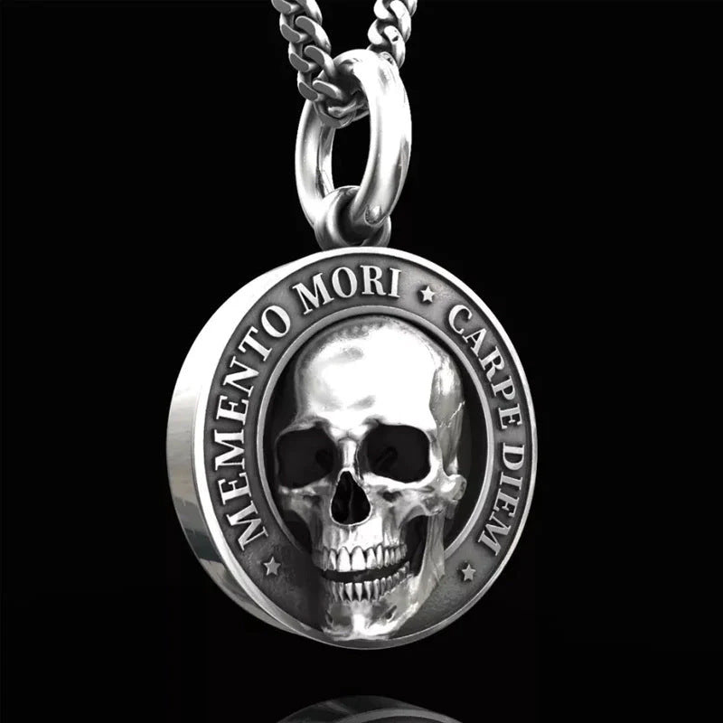 Collar de calavera de Halloween con personalidad