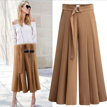 Pantalon décontracté plissé