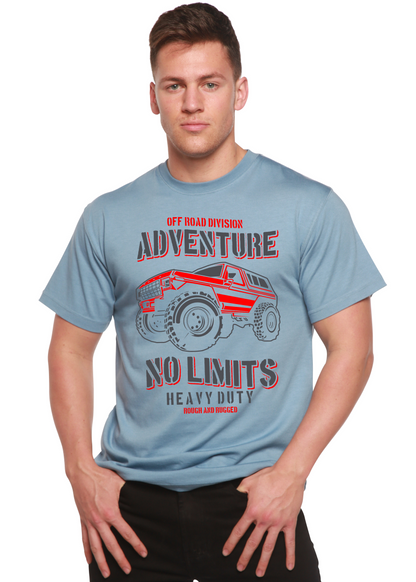T-shirt graphique à manches courtes en viscose de bambou/coton biologique pour homme No Limits Spun Bamboo®