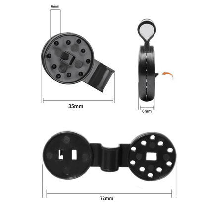 Durable Shade Cloth Clips For Gardens, Greenhouses & More