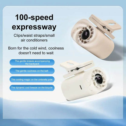 Rafraîchissez-vous partout : ventilateur rafraîchissant rechargeable par USB