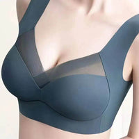 Soutien-gorge de sport sans coutures antichoc pour femme, pour le yoga et le fitness