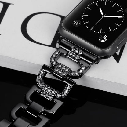 Dressy D-Links Metal Band for Apple Watch 38/40/41mm & 42/44/45mm