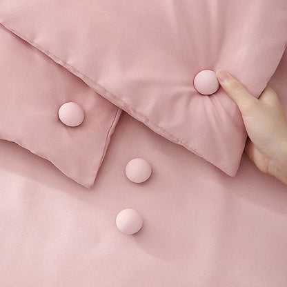 4Pcs Non-Slip Mushroom BedSheet Quilt Blanket Holder – Keep Your Bedding Neat & Tidy