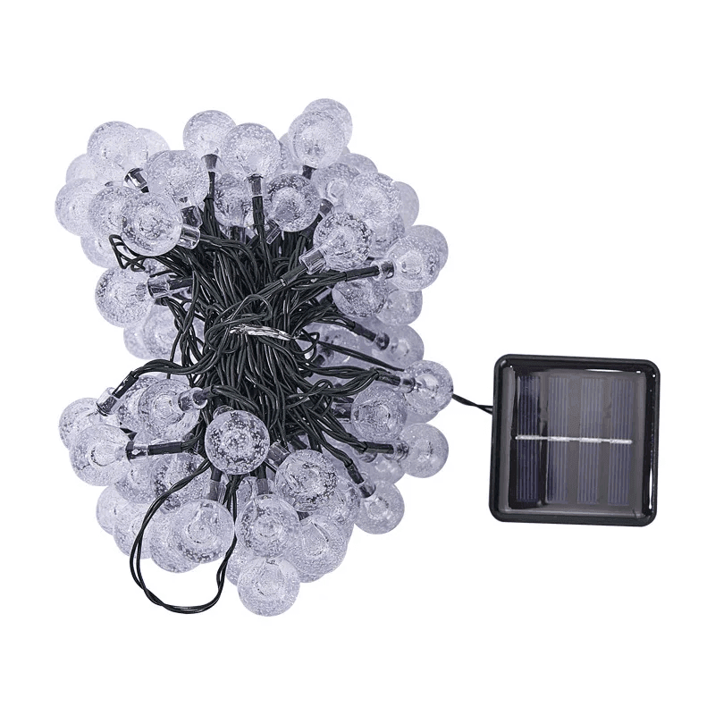 Solar Bubble Ball String Lights – Outdoor Waterproof LED Garden & Patio Lights