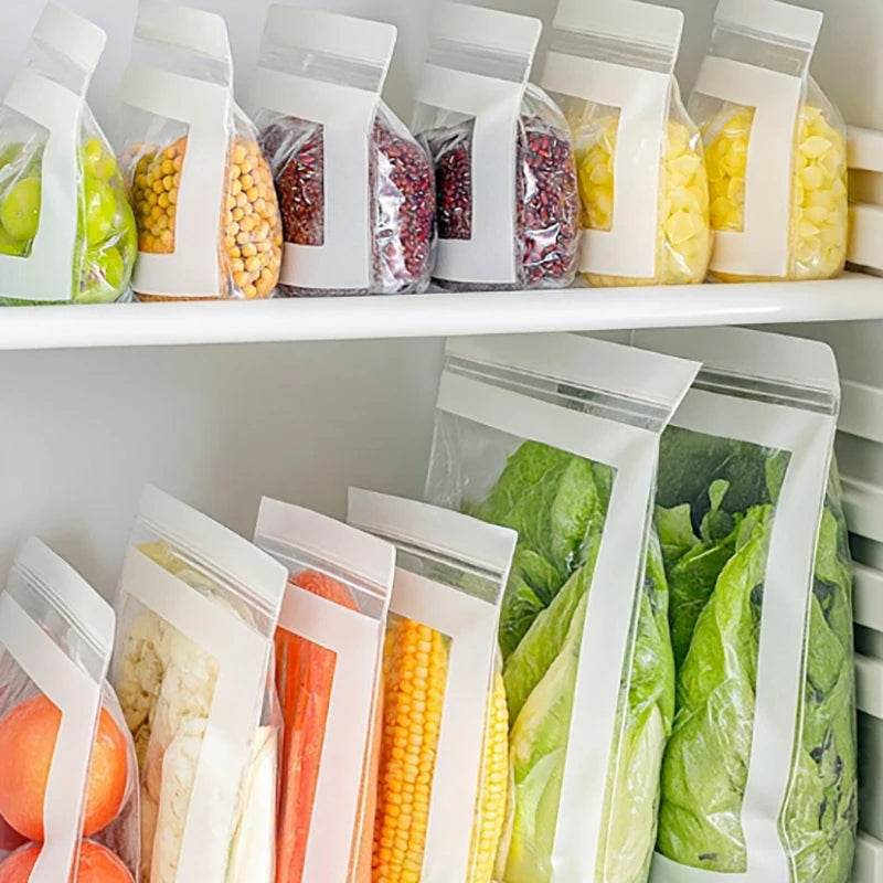 Eco Fresh-Keep Bags – Reusable & Airtight for Longer Freshness!