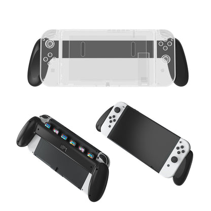New foam pad Game Console Grip With Card Slot Can Store 6 Games