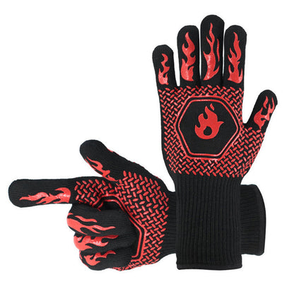 Guantes de doble capa antiescaldaduras y antiquemaduras para microondas