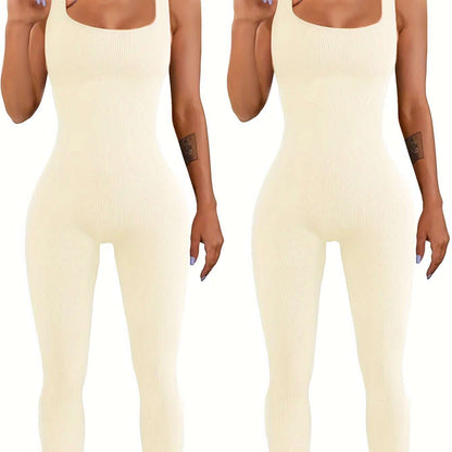 Women's Suspender Tank Top Tights
