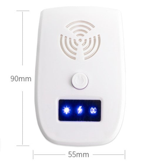 Répulsif Moustiques Ultrasonique Intelligent Anti-Rongeurs Électronique pour la Maison