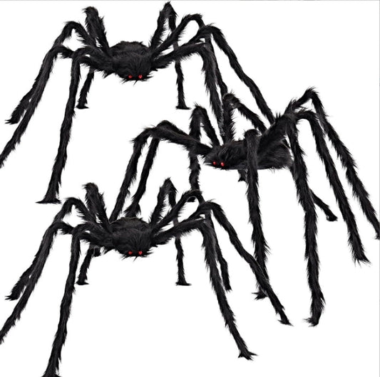 Black spider decoration-150cm-1 piece