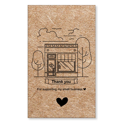 English Holiday Thank You Simple And DIY Creative Greeting Card