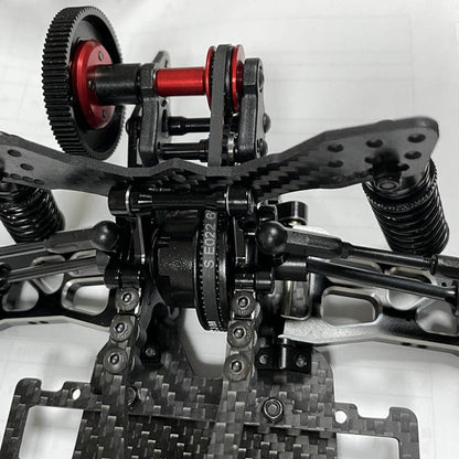 Drift Racing Frame Alloy Carbon Fiber Chassis Kit