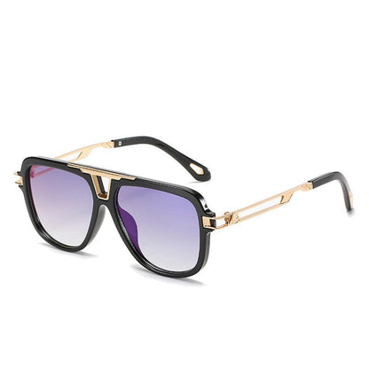 New Texture Fashion Metal Mayba Sunglasses Personalized Punk
