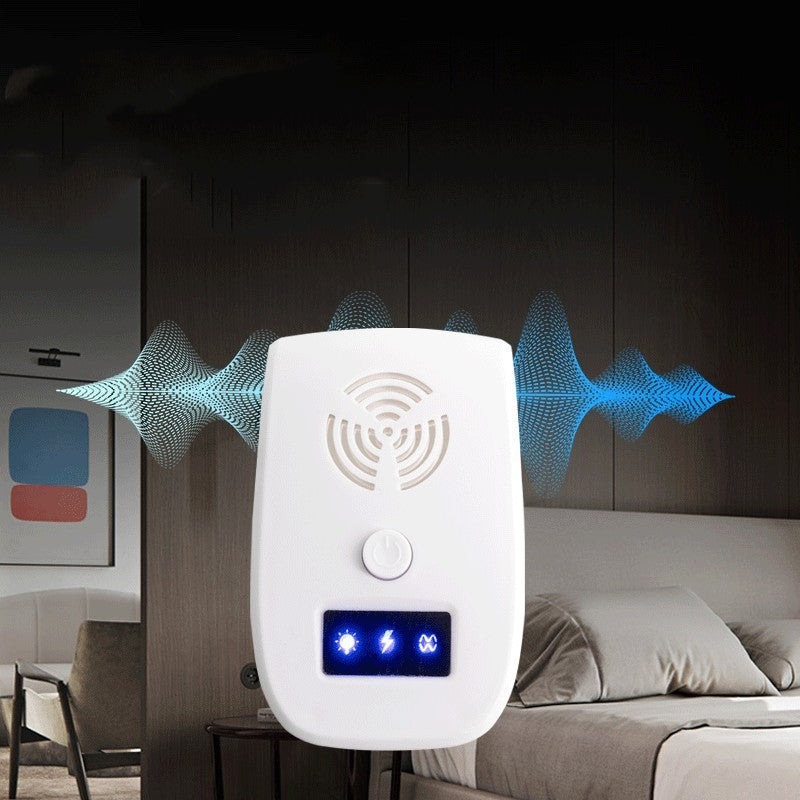 Répulsif Moustiques Ultrasonique Intelligent Anti-Rongeurs Électronique pour la Maison