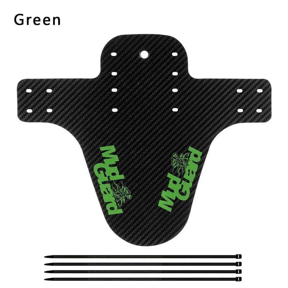 3D Carbon Fiber Bicycle Fender Set – Front and Rear Mud Guards