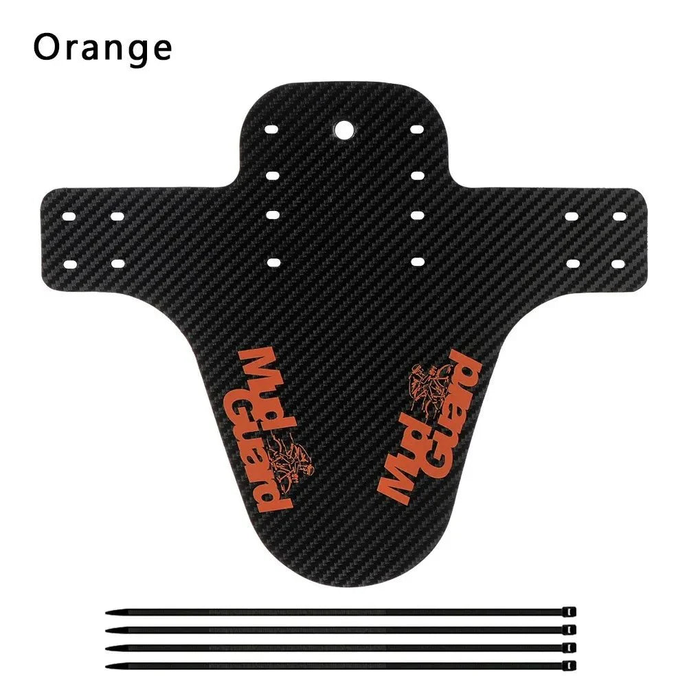 3D Carbon Fiber Bicycle Fender Set – Front and Rear Mud Guards