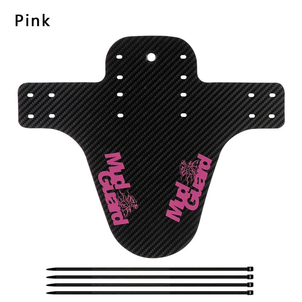 3D Carbon Fiber Bicycle Fender Set – Front and Rear Mud Guards