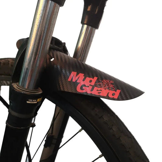 Juego de guardabarros de bicicleta de fibra de carbono 3D – Guardabarros delantero y trasero