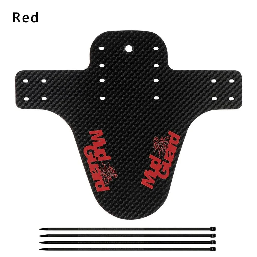 3D Carbon Fiber Bicycle Fender Set – Front and Rear Mud Guards