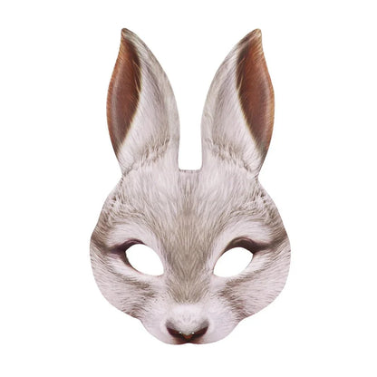 3D Realistic Animal Foam Mask | Full Face Cosplay Costume Accessory